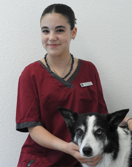 Liebe Daliya Cabanas, herzliche Gratulation zur bestandenen Lehrabschlussprüfung als Tiermedizinische Praxisassistentin EFZ.